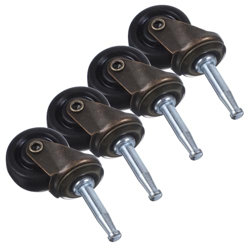 Artibetter 4 Stück Möbelrollen aus Verschleißfestem Material Geräuschlose Drehbare Möbel räder für Stühle Sofas Schränke und Wohnzimmertische Einfache Installation Bodenschonend Artibetter 4 Stück Möbelrollen aus Verschleißfestem Material Geräuschlose Drehbare Möbel räder für Stühle Sofas Schränke und Wohnzimmertische Einfache Installation Bodenschonend von Artibetter