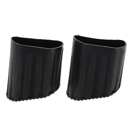 Artibetter 4 Stück Rutschfeste Gummi fußkappen für Leitern Robuste Leiterfüße Schutzpolster Passend für Teleskopleitern Klappleitern und Holzleitern Kratzfest und Einfach Montierbar von Artibetter