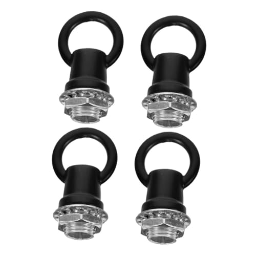 Artibetter 4 Stück Schwerlast Deckenhaken Geschlossener Ring Haken für Laternen Lichtbefestigung Innen Außen Pflanzen Aufhängen von Artibetter