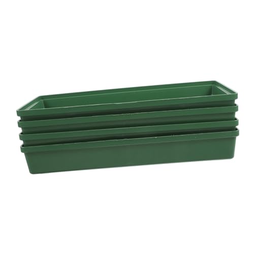 Artibetter 4 Stück Tablett zum Arrangieren von Blumen Blumenarrangement-Set Blumenarrangementplatte Blumenarrangement Schmuck Blumenschaumtablett Schaumstoffeinlagen Plastik Green von Artibetter