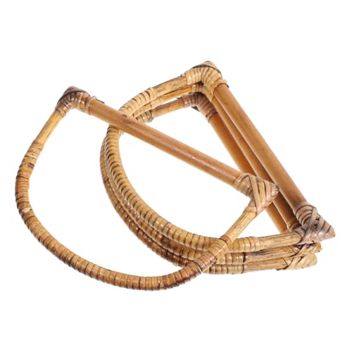 Artibetter 4 Stück Teiliges Holz Taschengriffe Handgefertigt aus Natur Rattan Strap für DIY Handtaschen Vintage Stil Langlebig und Robust für Handarbeitszubehör Zufällige Zufällige Farbe Artibetter 4 Stück Teiliges Holz Taschengriffe Handgefertigt aus Natur Rattan Strap für DIY Handtaschen Vintage Stil Langlebig und Robust für Handarbeitszubehör Zufällige Zufällige Farbe von Artibetter