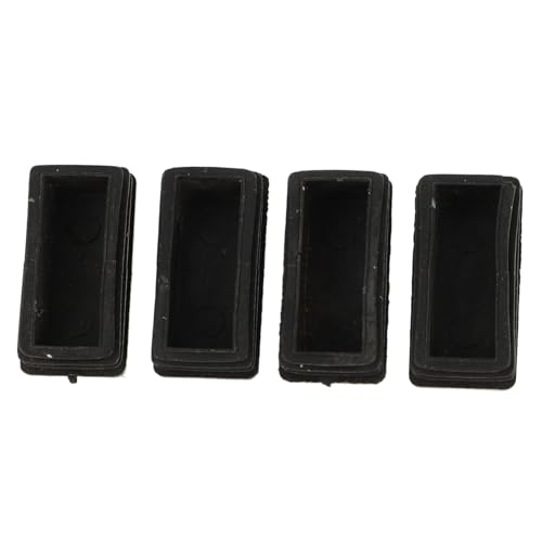 Artibetter 4 Stück Teiliges Leiterfußschoner aus Gummi Rutschfest und Langlebig Schutzabdeckung für Teleskopleitern Verbessert Stabilität und Bodenschutz Geeignet für Heimgebrauch von Artibetter