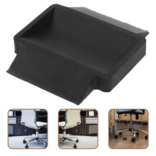 Artibetter 4 Stück Teiliges Quadratische Gummimöbel Pads Rutschfest Stoßdämpfend Kratzfest Möbelbeinschoner Geeignet für Stühle Sofas Betten Fußbodenschutz von Artibetter