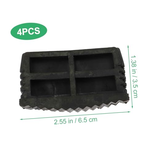 Artibetter 4 Stück Teiliges Rutschfeste Gummi leiterfüße Schutzkappen Hitzebeständig Verschleißfest Gedämpft Rutschfest Vergrößerte Auflagefläche Bodenschutz für Klappleitern und Artibetter 4 Stück Teiliges Rutschfeste Gummi leiterfüße Schutzkappen Hitzebeständig Verschleißfest Gedämpft Rutschfest Vergrößerte Auflagefläche Bodenschutz für Klappleitern und von Artibetter