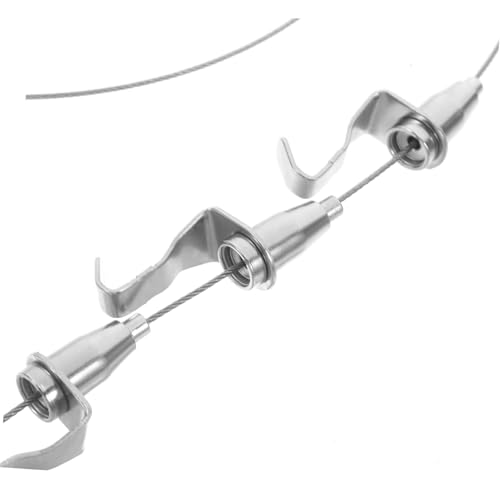 Artibetter 4 Stück Verstellbares Bilderschienen aufhängesystem mit Haken für Flexible Bildaufhängung Galerie und Heimdekoration Leichtes Tragbares Montagezubehör für Verschiedene Bildgrößen Artibetter 4 Stück Verstellbares Bilderschienen aufhängesystem mit Haken für Flexible Bildaufhängung Galerie und Heimdekoration Leichtes Tragbares Montagezubehör für Verschiedene Bildgrößen von Artibetter