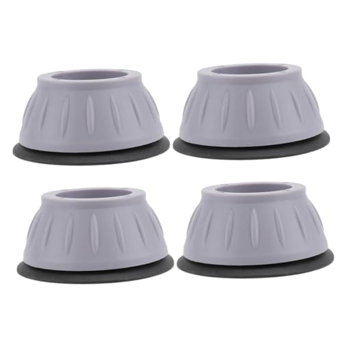 Artibetter 4 Stück Vibrationspads für Waschmaschinen rutschfeste Gummimatten zur Geräuschdämpfung und Bodenschutz Geeignet für Verschiedene Böden Installieren von Artibetter