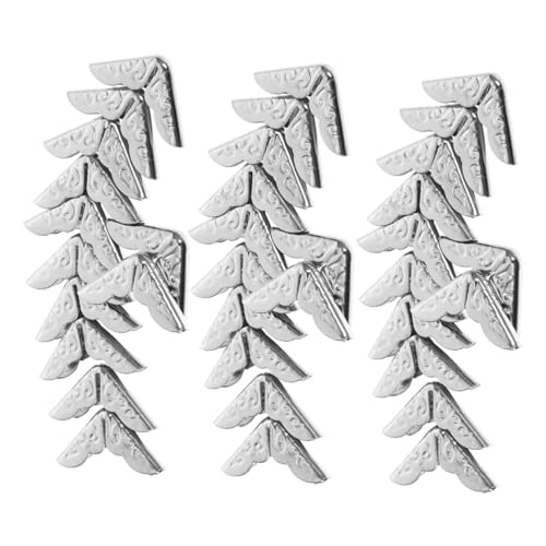 Artibetter 40 Stück Eckenschutz für Metall Buchecken Protector Kantenabdeckung für Alben Notizbücher und Scrapbooking Dekorativer Kantenschutz für DIY Projekte und Bastelarbeiten Finish Artibetter 40 Stück Eckenschutz für Metall Buchecken Protector Kantenabdeckung für Alben Notizbücher und Scrapbooking Dekorativer Kantenschutz für DIY Projekte und Bastelarbeiten Finish von Artibetter