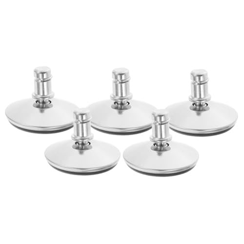 Artibetter 5 Stück Bürostuhl Matte Verstellbare Tischbeine Fußstütze Beine Für Bürostühle Ersatzlenkrollen Hochleistungs-möbelnivellierer Stuhlbeine Möbelrichtmaschinen Metall Silver Artibetter 5 Stück Bürostuhl Matte Verstellbare Tischbeine Fußstütze Beine Für Bürostühle Ersatzlenkrollen Hochleistungs-möbelnivellierer Stuhlbeine Möbelrichtmaschinen Metall Silver von Artibetter