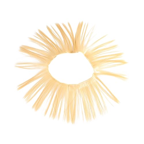 Artibetter 5stücke Haarverlängerungen Perücken Hitzebeständige Glatte Haarperücke Handgefertigt DIY-puppenperücken Tressen-haarverlängerungen Weizen Mit Gummiband Lebendiger Kopfhaut Reißfest Artibetter 5stücke Haarverlängerungen Perücken Hitzebeständige Glatte Haarperücke Handgefertigt DIY-puppenperücken Tressen-haarverlängerungen Weizen Mit Gummiband Lebendiger Kopfhaut Reißfest von Artibetter