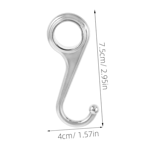 Artibetter 5 Stück Teiliges Metall haken Multifunktionale Ringhaken für Küche und Bad Stabiler Halter für Handtücher Kleidung Taschen Kompakt und Langlebig Modernes Design Silberfarben Artibetter 5 Stück Teiliges Metall haken Multifunktionale Ringhaken für Küche und Bad Stabiler Halter für Handtücher Kleidung Taschen Kompakt und Langlebig Modernes Design Silberfarben von Artibetter