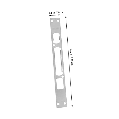 Artibetter 5 Stück Teiliges Türsicherungsset aus Robustem Türverstärkungsplatte mit Einsteckfunktion Einfache Montage Verstärkt Türschloss und Schutz vor Einbruch für Haustüren und von Artibetter