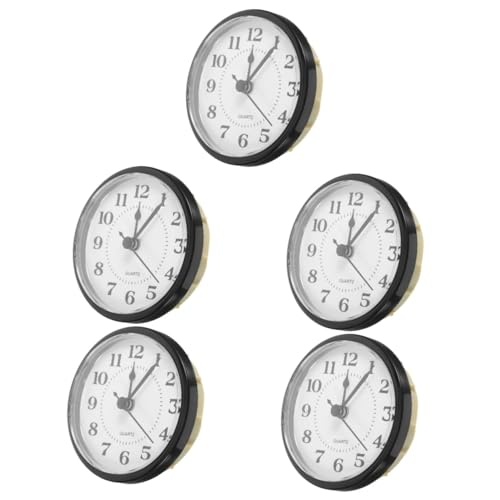Artibetter 5stücke Runder Wanduhr- Mit Arabischen Ziffern Quarz- Für -Uhr-projekte Design Für Wanduhren von Artibetter