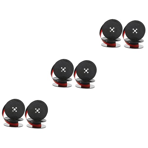 Artibetter 6 Sätze Schreibmaschinen Farbband für Alte Typenmaschinen Kompatibel mit Flyfish Longkong und Rot Schwarz Doppelpack für Klare Druckergebnisse Artibetter 6 Sätze Schreibmaschinen Farbband für Alte Typenmaschinen Kompatibel mit Flyfish Longkong und Rot Schwarz Doppelpack für Klare Druckergebnisse von Artibetter