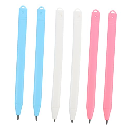 Artibetter 6 Stück Tafel Tablet-Stift LCD -Zeichenwerkzeug Berühren Sie Stift für LCD -Tablet Schreibstift für LCD-Tablet Zeichenstiftersatz Maltabletten Stifte Stift für LCD -Boards Plastik von Artibetter