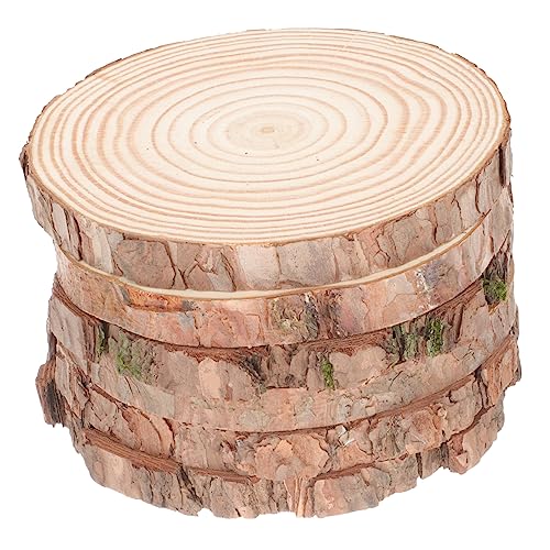Artibetter 6 Stück Teiliges Natürliche Runde Holzscheiben Dicke Holzscheiben zum Basteln Blanko Naturbelassene Holzkreise für DIY Malerei und Dekoration Artibetter 6 Stück Teiliges Natürliche Runde Holzscheiben Dicke Holzscheiben zum Basteln Blanko Naturbelassene Holzkreise für DIY Malerei und Dekoration von Artibetter