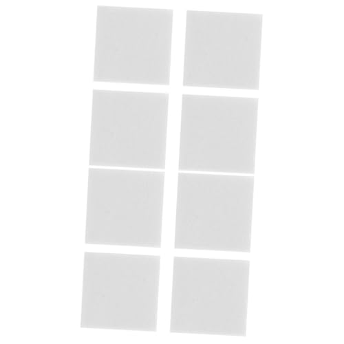 Artibetter 60 Blatt Mikrowellen Ofenpapier Quadratisch Keramischer Faser Glass Fusing Paper Brennpapier für Töpferei um im Mikrowellenofen vor Ankleben zu Schützen Umweltfreundlich und von Artibetter