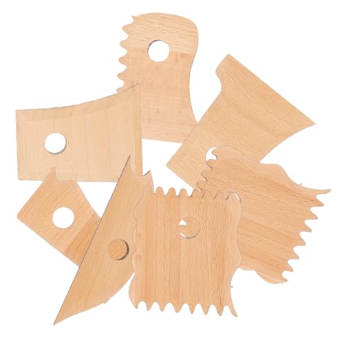 Artibetter 7stücke Teiliges Aus Holz Für Modellieren Schneiden Glätten Und Formen Von Polymer Keramik Ergonomisches Design Für Bequemen Griff Professionelle Werkzeuge Zum Töpfern Und von Artibetter