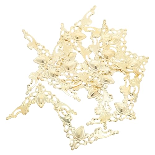 Artibetter 80 Stück Vintage Metall Eckenschützer aus Stabilem Eisen Dekorative Dreieckige Buch Album Ecken Fein Gestaltete DIY Schutzkappen für Scrapbook Fotoalbum und Geschenkverpackung Artibetter 80 Stück Vintage Metall Eckenschützer aus Stabilem Eisen Dekorative Dreieckige Buch Album Ecken Fein Gestaltete DIY Schutzkappen für Scrapbook Fotoalbum und Geschenkverpackung von Artibetter