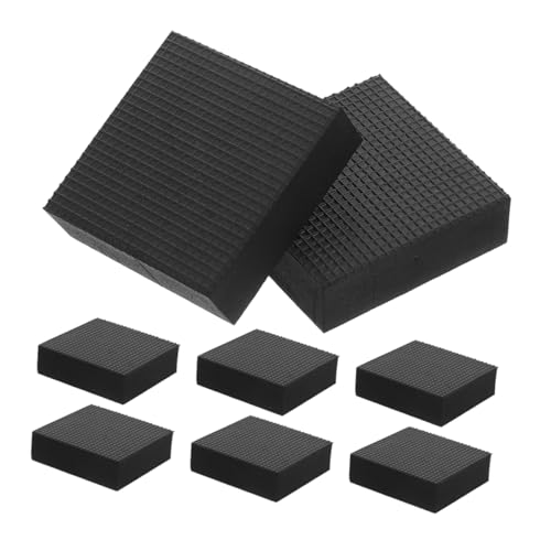 Artibetter 8Stücke Möbeluntersetzer rutschfeste Möbelerhöhungspolster für Sofas Betten und Stühle Einfache Installation Langlebige Gummimaterialien für Erhöhte Möbelhöhe von Artibetter