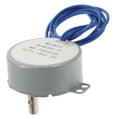 Artibetter Ac Undirektionaler Synchronmotor Cw Ccw Drehachse Leiser Drehzahlreduzierter Motor für Weihnachtspyramide und Dekorationsbeleuchtung von Artibetter