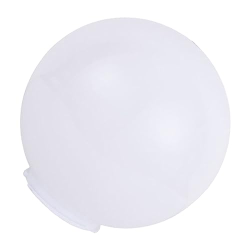 Artibetter Acryl Lampenschirm Ersatz Glas Hängelampe Ersatzglas Leuchtenschirm Weiß Lampenglas Kugel Lampe Ersatzschirm Pendelleuchte Schirm Tischlampe Außen Wandlampe Outdoor Garten Deko von Artibetter