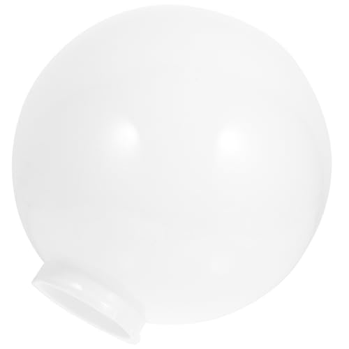 Artibetter Acryl Lampenschirm Ersatz Glas Hängelampe Ersatzglas Leuchtenschirm Weiß Lampenglas Kugel Lampe Ersatzschirm Pendelleuchte Schirm Tischlampe Außen Wandlampe Outdoor Garten Deko von Artibetter