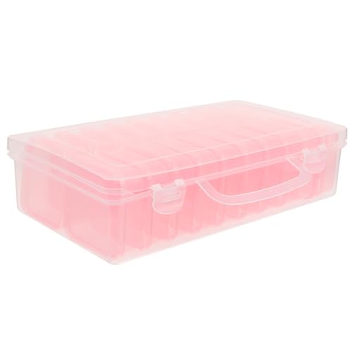 Artibetter Transparente Aufbewahrungsbox Fächer Organizer für Perlen Mehrzweck Kunststoffbox mit Deckel für Schmuck und Bastelarbeiten von Artibetter