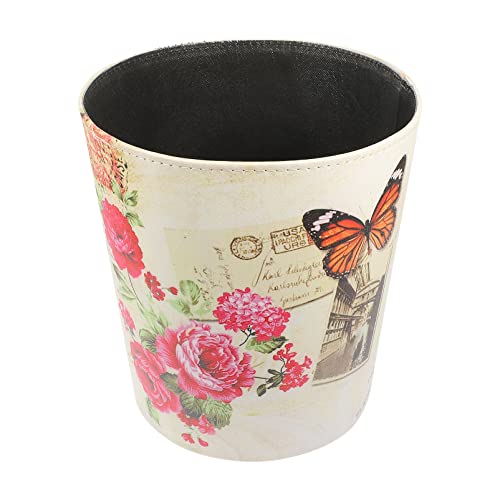Artibetter Dekorativer Mülleimer Kreativer Wasserdichter Abfallkorb mit Floralem Design für Zuhause Büro Bad und Robustes Geruchsneutrales Material Artibetter Dekorativer Mülleimer Kreativer Wasserdichter Abfallkorb mit Floralem Design für Zuhause Büro Bad und Robustes Geruchsneutrales Material von Artibetter