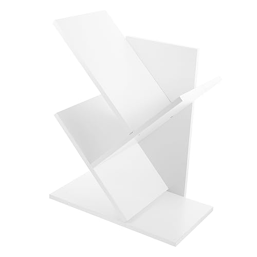 Artibetter Kreatives Baum Bücherregal für Schreibtisch Platzsparendes Bücheraufbewahrungsregal Stabiler Buchhalter aus Umweltfreundlichem Material für Büro und Zuhause Schwarz von Artibetter