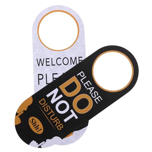 Artibetter Doppelseitiges Türschild aus Robustem PVC Hotel Warnschild Türhänger Langlebiges Design für Hotels Büros und Clubs Praktisches Erinnerungsetikett Artibetter Doppelseitiges Türschild aus Robustem PVC Hotel Warnschild Türhänger Langlebiges Design für Hotels Büros und Clubs Praktisches Erinnerungsetikett von Artibetter