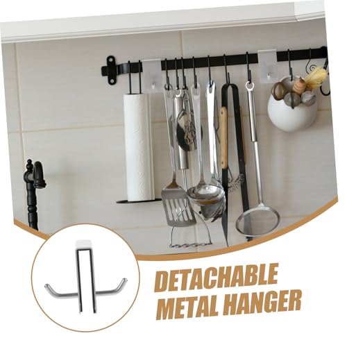 Artibetter Edelstahl Türhaken zum Einhängen Robuster Über tür organizer für Badezimmer Küche Schlafzimmer Belastbarer Verformungsfreier Metall kleiderhaken Einfache Montage Einsetzbar von Artibetter
