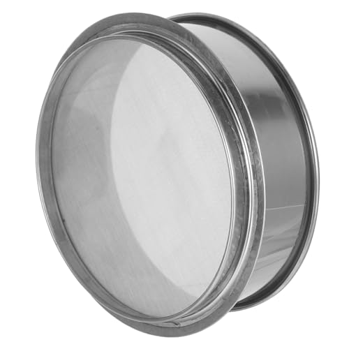 Artibetter Edelstahlkreisnetzbildschirm Farbsiebe feinmaschiges Sieb feines Sieb Schlickerfilter Handwerkszeug Keramik Glanzsieb keramische Glasurwerkzeuge Glasursieb Rostfreier Stahl Silver von Artibetter