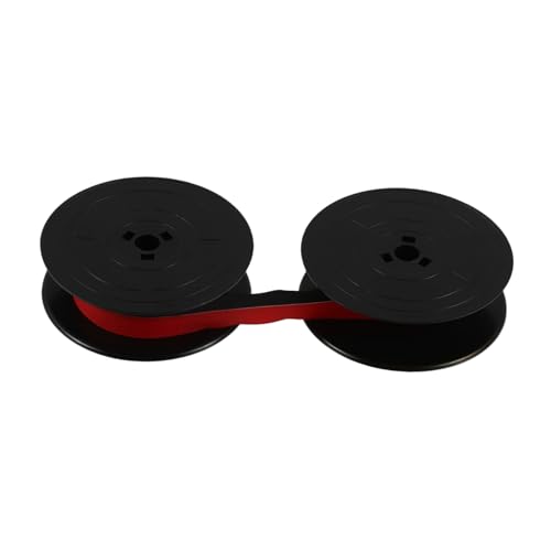 Artibetter Farbband Doppelspule für Schreibmaschine Ersatzband Kompatibel mit Vintage Mechanischen Englischen Modellen Zweifarbig Schwarz rot Klare Präzise Druckqualität Einfache von Artibetter
