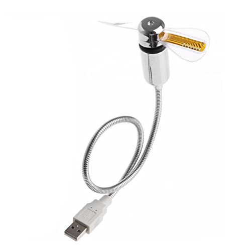 Artibetter Flexibler Mini USB mit Biegsamem Schwanenhals Leiser PC Lüfter Tragbarer Tischventilator für Laptop Tablet Home Office Flexibler USB Betrieben Leicht und Verstellbar Artibetter Flexibler Mini USB mit Biegsamem Schwanenhals Leiser PC Lüfter Tragbarer Tischventilator für Laptop Tablet Home Office Flexibler USB Betrieben Leicht und Verstellbar von Artibetter