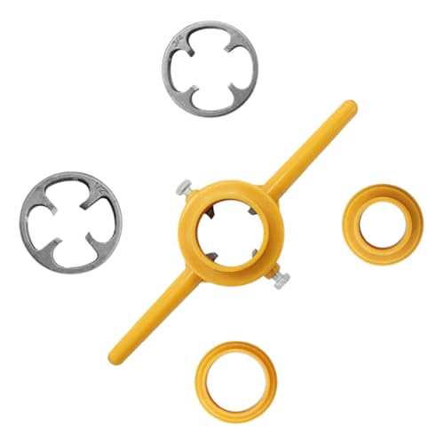 Artibetter Gewindeschneider Set Wasserrohr Gewindeschneidgerät Kunststoff Schrauben Gewindewerkzeug mit Ergonomischem Griff für Präzises Langlebiges Schneiden im Heimwerkerbereich Artibetter Gewindeschneider Set Wasserrohr Gewindeschneidgerät Kunststoff Schrauben Gewindewerkzeug mit Ergonomischem Griff für Präzises Langlebiges Schneiden im Heimwerkerbereich von Artibetter