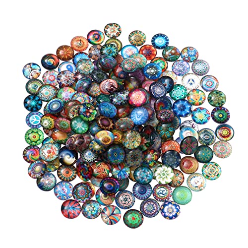 Artibetter Glassteine Halbkreis Flach Rückseite Mosaikfliesen für Schmuck DIY Basteln und Vielseitig für Ohrringe Uhr Vase Dekoration Artibetter Glassteine Halbkreis Flach Rückseite Mosaikfliesen für Schmuck DIY Basteln und Vielseitig für Ohrringe Uhr Vase Dekoration von Artibetter
