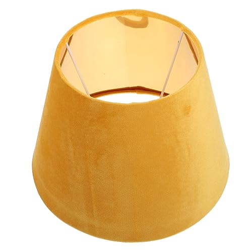 Artibetter Goldfarbener Samt Lampenschirm für Tischlampen Lined Cloth Lamp Cover für Stilvolle Wohnraumgestaltung als zur Einweihung von Artibetter
