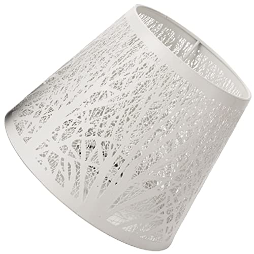 Artibetter Hollow Tree Shadow Lampenschirm Moderner Metall Lampenschirm für Tischlampen Attraktives Design für Schlafzimmer und Wohnräume Sanftes Licht Schont Ihre Augen Langlebig und von Artibetter