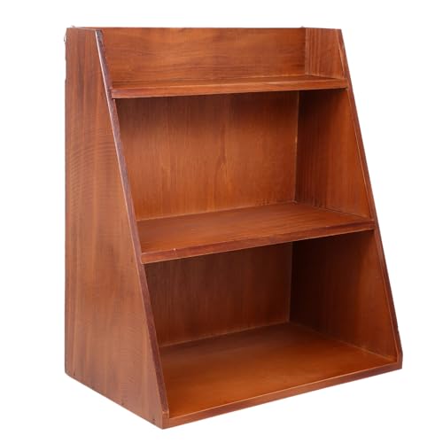 Artibetter Mehrschichtiges Lagerregal Aus Holz Für Kleinigkeiten Praktisches Lagerregal Mit Lagerhalter Und Kleinteile-Organizer-Regal von Artibetter