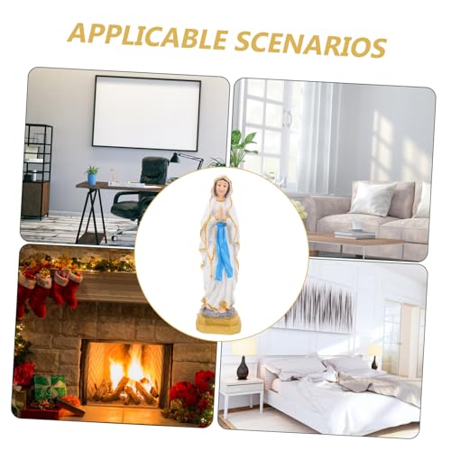 Artibetter Marienstatue Aus Kunstharz Für Schreibtischdeko Und Heimstatue Katholisches Ornament Als Büroadornment Und Weihnachtsdeko Robustes Design Für Büro Und Zuhause Artibetter Marienstatue Aus Kunstharz Für Schreibtischdeko Und Heimstatue Katholisches Ornament Als Büroadornment Und Weihnachtsdeko Robustes Design Für Büro Und Zuhause von Artibetter