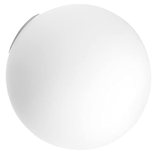 Artibetter Milchweißer Kugellampenschirm Ersatz Für Außenlichtkugeln Kronleuchter-lampenabdeckung Bodenleuchte Lampenschirm Für Tischleuchte Pfosten Lampenschirm Gefrostet G9 Glas Lampe Acryl von Artibetter