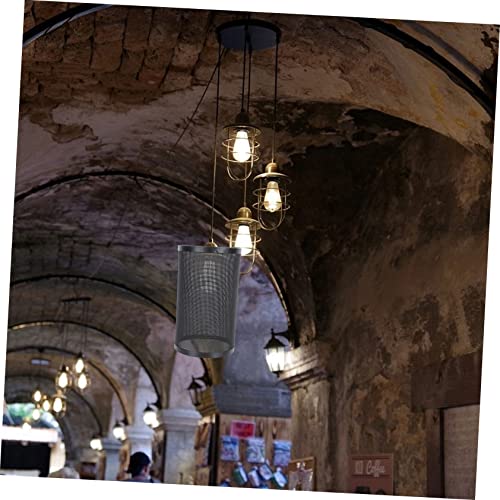 Artibetter Moderner Eisen Lampenschirm mit Hohldesign Langlebige für Deckenlampe Stilvoller Lampenschirm Ersatz für Schlafzimmer und Esszimmer Beleuchtung von Artibetter