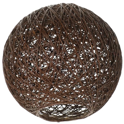 Artibetter Rattan Lampenschirm für Pendelleuchte und Tischlampe Kreativer Geflochtener Lampenschutz Durchmesser Stabile Struktur Installieren für Wohnräume und Gartenpartys Artibetter Rattan Lampenschirm für Pendelleuchte und Tischlampe Kreativer Geflochtener Lampenschutz Durchmesser Stabile Struktur Installieren für Wohnräume und Gartenpartys von Artibetter