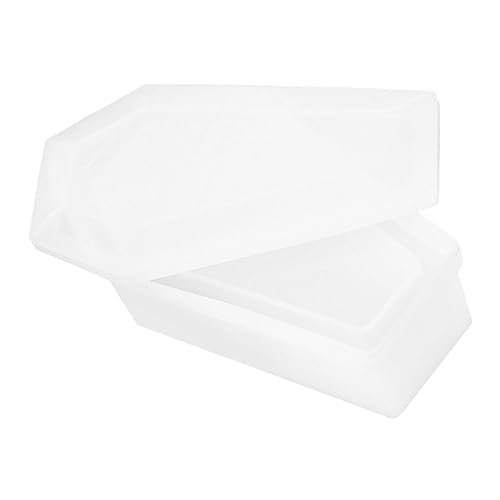 Artibetter Silikonform Sargbox DIY Halloween Coffin Mold Langlebig Leicht Kompakt für Harz Gießformen Bastelfreunde Handarbeit von Artibetter