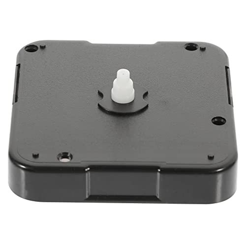 Artibetter Stilles Wanduhrwerk der Sonne LED Leiser Uhrmechanismus Teile des Uhrwerks mechanisch Ziffern ruhig Quarzuhrwerk Wanduhr Mechanismus Uhr-Kit Uhr ersatz mechanismus Plastik Black von Artibetter