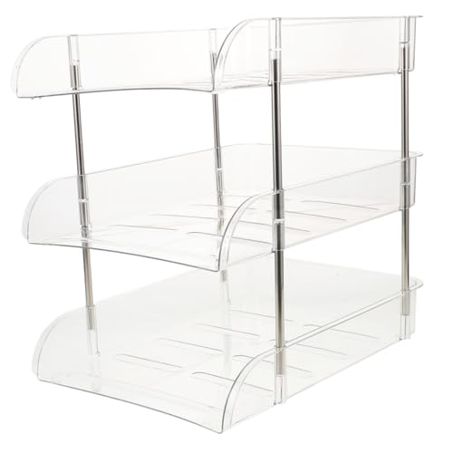 Artibetter Stöckiger Schreibtisch Organizer mit Robuster Konstruktion Platzsparendem Design und Mehreren Fächern zur Aufbewahrung von Büchern Unterlagen und Bürobedarf für Büro Studium und Artibetter Stöckiger Schreibtisch Organizer mit Robuster Konstruktion Platzsparendem Design und Mehreren Fächern zur Aufbewahrung von Büchern Unterlagen und Bürobedarf für Büro Studium und von Artibetter