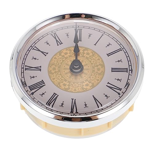 Artibetter Stunde Digitaluhr goldene Uhr Vintage-Uhr Digitale Wanduhr Vintage-Dekor Uhreinsatz kleine Uhr im Retro-Stil Bewegung Antiquität rund um die Uhr Anschauen Mann Tischuhr Legierung von Artibetter