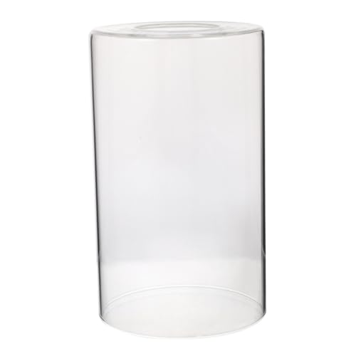 Artibetter Transparenter Lampenschirm aus Glas Zylindrische Deckenleuchte Abdeckung Lichtdurchlässiger Lampenschirm für Pendelleuchte Einfache Montage Dekorative Lampenabdeckung für Wohn und Artibetter Transparenter Lampenschirm aus Glas Zylindrische Deckenleuchte Abdeckung Lichtdurchlässiger Lampenschirm für Pendelleuchte Einfache Montage Dekorative Lampenabdeckung für Wohn und von Artibetter