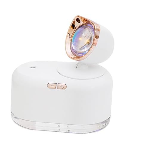 Artibetter USB Desktop Luftbefeuchter mit Sonnenuntergangs Projektionslicht Kleines Home Office Gerät aus Hochwertigem und Dekorativ und Praktisch Geeignet für Aromatherapie und von Artibetter