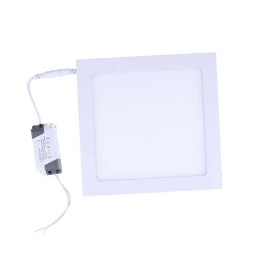 Artibetter Ultra Dünne LED Panel Leuchte Warmweiß Deckenleuchte Flach LED Deckenlampe Büro Wohnzimmer Innen Beleuchtung Effizient Langlebig Stromsparend von Artibetter
